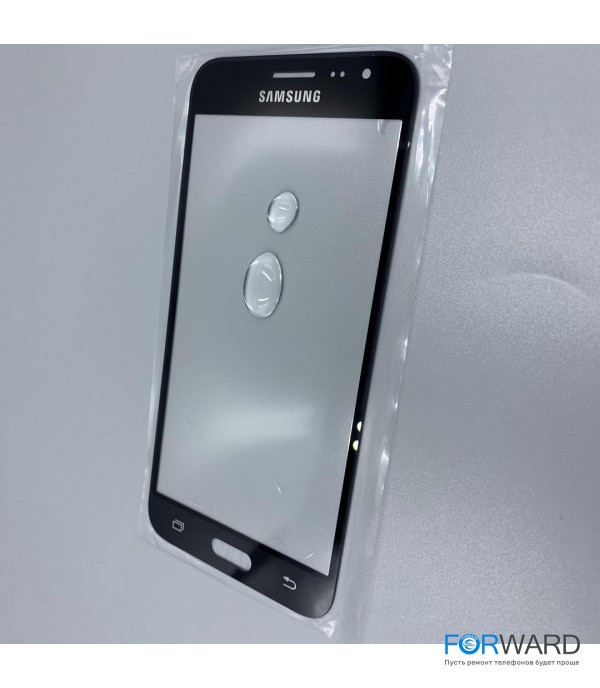 Стекло для переклейки к Samsung J320 Black (имитация Original)